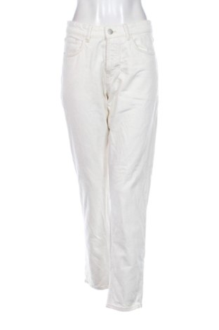 Damskie jeansy Massimo Dutti, Rozmiar XL, Kolor ecru, Cena 160,87 zł, #137794527