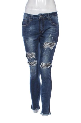Damskie jeansy M.Sara, Rozmiar L, Kolor Niebieski, Cena 63,50 zł, #137796388