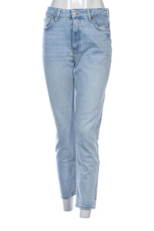 Damskie jeansy Zara, Rozmiar S, Kolor Niebieski, Cena 58,07 zł, #137796396