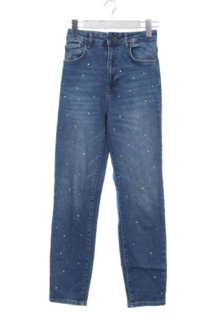 Дамски дънки Stradivarius, Размер XXS, Цвят Син, Цена 14,86 €, #137799396