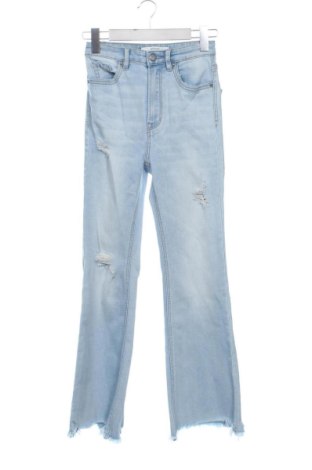 Дамски дънки Stradivarius, Размер XXS, Цвят Син, Цена 14,86 €, #137800899