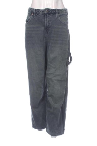 Дамски дънки Bershka, Размер S, Цвят Сив, Цена 14,86 €, #137801350
