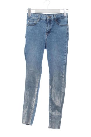 Blugi de femei Zara, Mărime XXS, Culoare Albastru, Preț 78,74 Lei, #137733139