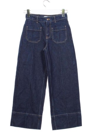 Blugi de femei Zara, Mărime XS, Culoare Albastru, Preț 98,00 Lei, #137751301