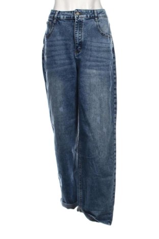 Blugi de femei Moon Girl, Mărime L, Culoare Albastru, Preț 145,29 Lei, #137766836