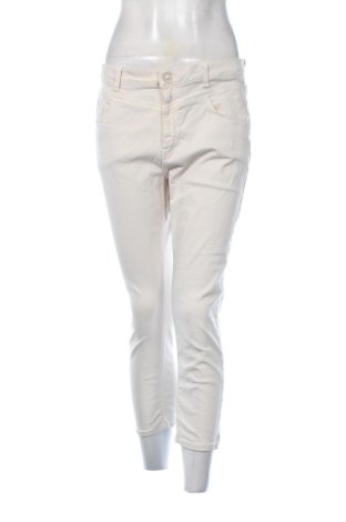 Blugi de femei C&A, Mărime L, Culoare Ecru, Preț 78,74 Lei, #137772726