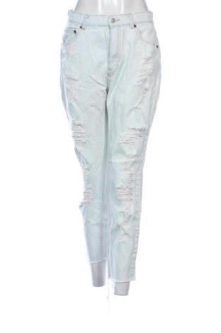 Női farmernadrág Pull&Bear, Méret L, Szín Kék, Ár 5 319 Ft, #137797667