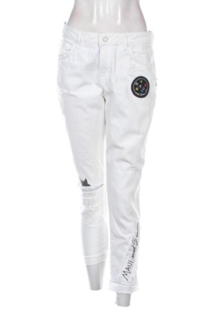 Damskie jeansy Zara, Rozmiar M, Kolor Biały, Cena 58,07 zł, #137802286