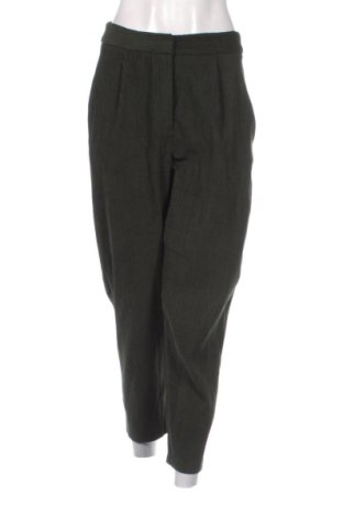 Pantaloni de velvet de femei Manor, Mărime S, Culoare Verde, Preț 78,11 Lei, #137790444