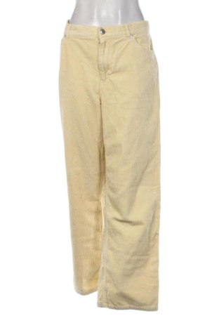 Дамски джинси Monki, Размер XL, Цвят Бежов, Цена 13,00 €, #137805652