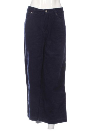 Pantaloni de velvet de femei Flat Top, Mărime XL, Culoare Albastru, Preț 78,11 Lei, #137790616