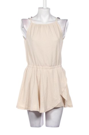 Salopetă scurtă de damă Unbranded, Mărime M, Culoare Bej, Preț 69,00 Lei, #137725608