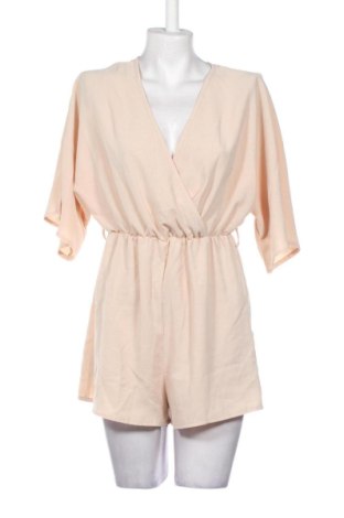 Salopetă scurtă de damă SHEIN, Mărime M, Culoare Bej, Preț 61,00 Lei, #137734859