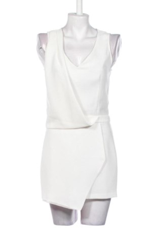 Damski krótki kombinezon Stradivarius, Rozmiar S, Kolor Biały, Cena 84,69 zł, #137748193