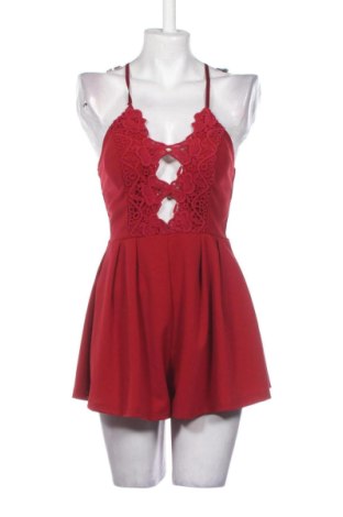 Salopetă scurtă de damă Unbranded, Mărime S, Culoare Roșu, Preț 104,98 Lei, #137778065