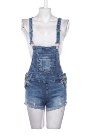 Salopetă scurtă de damă Unbranded, Mărime S, Culoare Albastru, Preț 62,99 Lei, #137729872