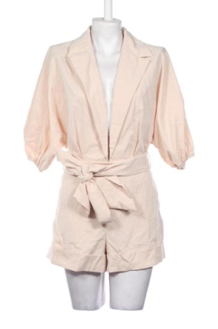 Salopetă scurtă de damă Unbranded, Mărime S, Culoare Ecru, Preț 76,99 Lei, #137734425
