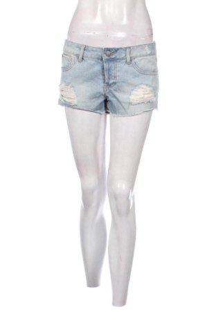 Pantaloni scurți de femei Pieces, Mărime L, Culoare Albastru, Preț 44,00 Lei, #137752817