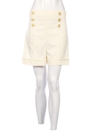 Pantaloni scurți de femei Rinascimento, Mărime M, Culoare Ecru, Preț 199,46 Lei, #137757479