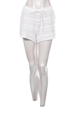 Pantaloni scurți de femei Sinsay, Mărime L, Culoare Alb, Preț 52,49 Lei, #137777523