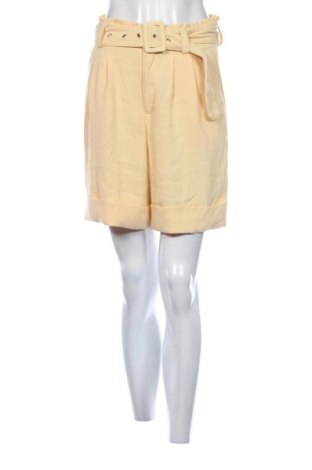 Pantaloni scurți de femei Sinsay, Mărime S, Culoare Galben, Preț 52,49 Lei, #137782870