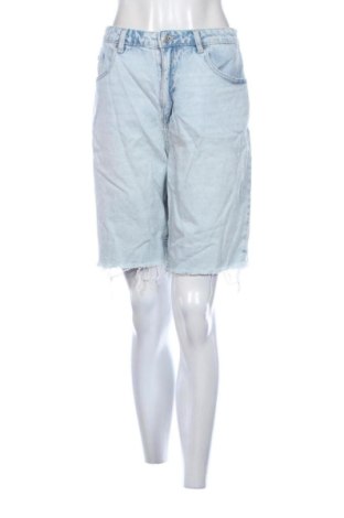 Pantaloni scurți de femei Sinsay, Mărime L, Culoare Albastru, Preț 52,49 Lei, #137782904