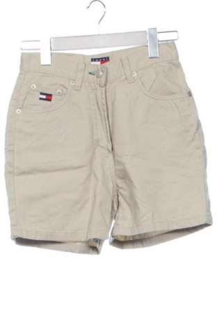 Pantaloni scurți de femei Tommy Jeans, Mărime XS, Culoare Bej, Preț 167,97 Lei, #137792991