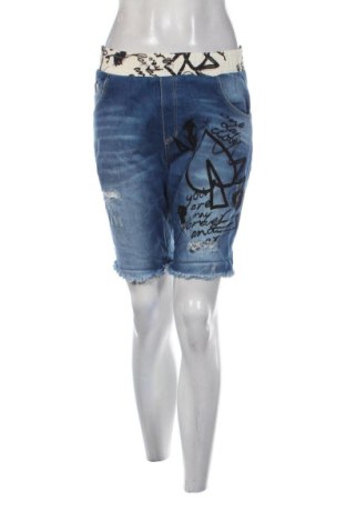 Pantaloni scurți de femei Pause Jeans, Mărime L, Culoare Albastru, Preț 89,23 Lei, #137804868