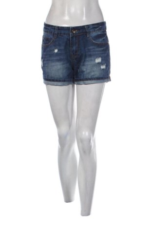 Pantaloni scurți de femei Hydee by Chicoree, Mărime M, Culoare Albastru, Preț 51,00 Lei, #137805507