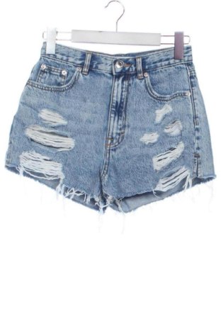 Pantaloni scurți de femei Pull&Bear, Mărime XS, Culoare Albastru, Preț 56,00 Lei, #137734972