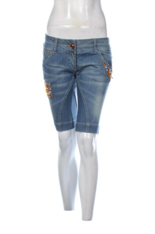 Damskie szorty Bershka, Rozmiar M, Kolor Niebieski, Cena 42,34 zł, #137781771