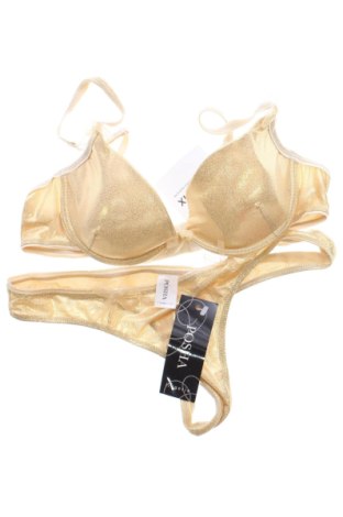 Damen-Set Unbranded, Größe XS, Farbe Golden, Preis 21,00 €, #137712546