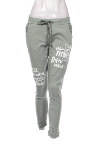 Pantaloni de femei Unbranded, Mărime M, Culoare Verde, Preț 36,74 Lei, #137760727