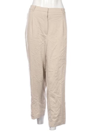 Pantaloni de femei H&M, Mărime XXL, Culoare Bej, Preț 78,74 Lei, #137766571