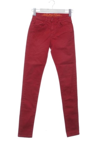 Pantaloni de femei Desigual, Mărime XXS, Culoare Roșu, Preț 341,19 Lei, #137767206