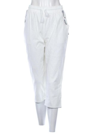 Pantaloni de femei Unbranded, Mărime XXL, Culoare Alb, Preț 99,73 Lei, #137767265