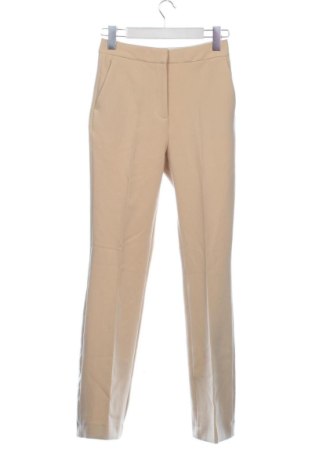 Damskie spodnie Zara, Rozmiar XS, Kolor Beżowy, Cena 59,27 zł, #137768449