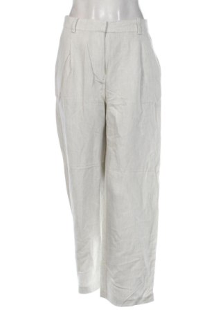 Pantaloni de femei H&M, Mărime S, Culoare Ecru, Preț 244,76 Lei, #137772227