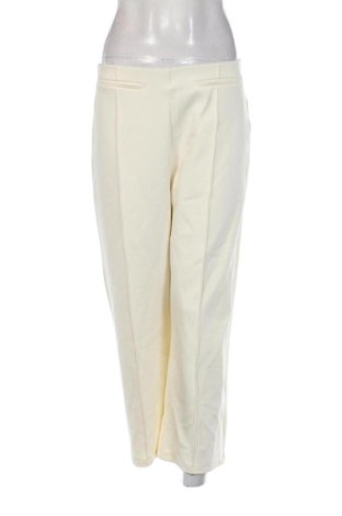 Дамски панталон Zara, Размер L, Цвят Екрю, Цена 13,70 €, #137773856