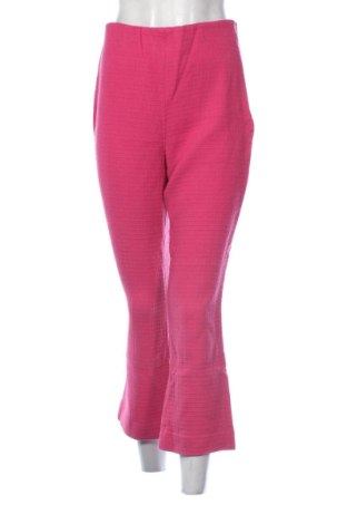 Pantaloni de femei Zara, Mărime M, Culoare Roz, Preț 73,49 Lei, #137773896