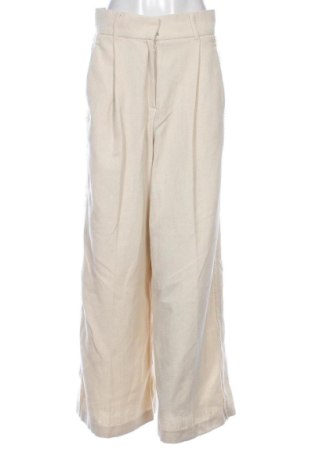 Pantaloni de femei H&M, Mărime M, Culoare Ecru, Preț 78,74 Lei, #137775305