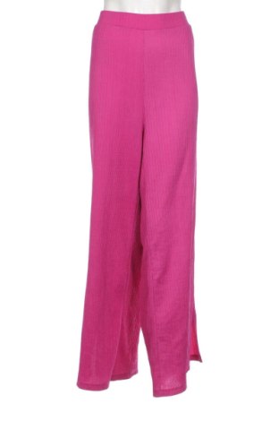 Damskie spodnie Ms Mode, Rozmiar 3XL, Kolor Różowy, Cena 42,34 zł, #137777030