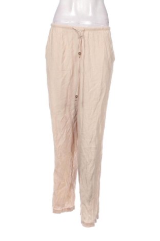 Дамски панталон Zara, Размер M, Цвят Бежов, Цена 14,00 €, #137785154