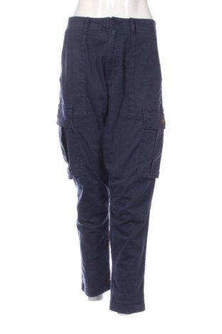 Pantaloni de femei Zara, Mărime XL, Culoare Albastru, Preț 73,49 Lei, #137790161