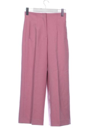 Pantaloni de femei Zara, Mărime XS, Culoare Mov deschis, Preț 73,49 Lei, #137790377
