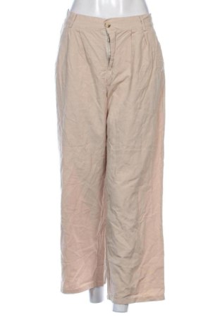 Damskie spodnie Unbranded, Rozmiar L, Kolor Beżowy, Cena 62,91 zł, #137796538