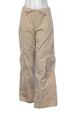 Dámske nohavice Bershka, Veľkosť S, Farba Béžová, Cena  14,86 €, #137797218