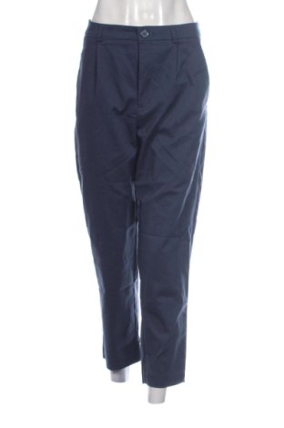 Pantaloni de femei Stradivarius, Mărime L, Culoare Albastru, Preț 78,74 Lei, #137801645