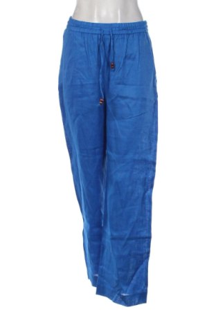 Pantaloni de femei Zara, Mărime M, Culoare Albastru, Preț 167,97 Lei, #137804685