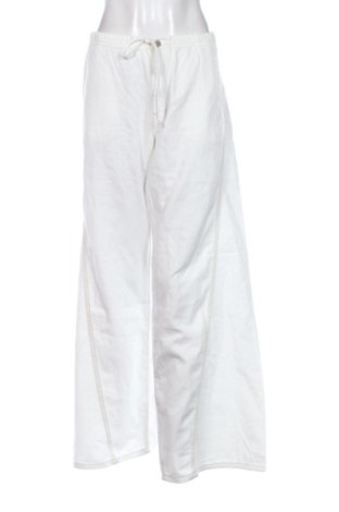 Pantaloni de femei Guess, Mărime L, Culoare Alb, Preț 482,99 Lei, #137796470